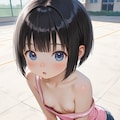 不意に見えた乳首 7枚目