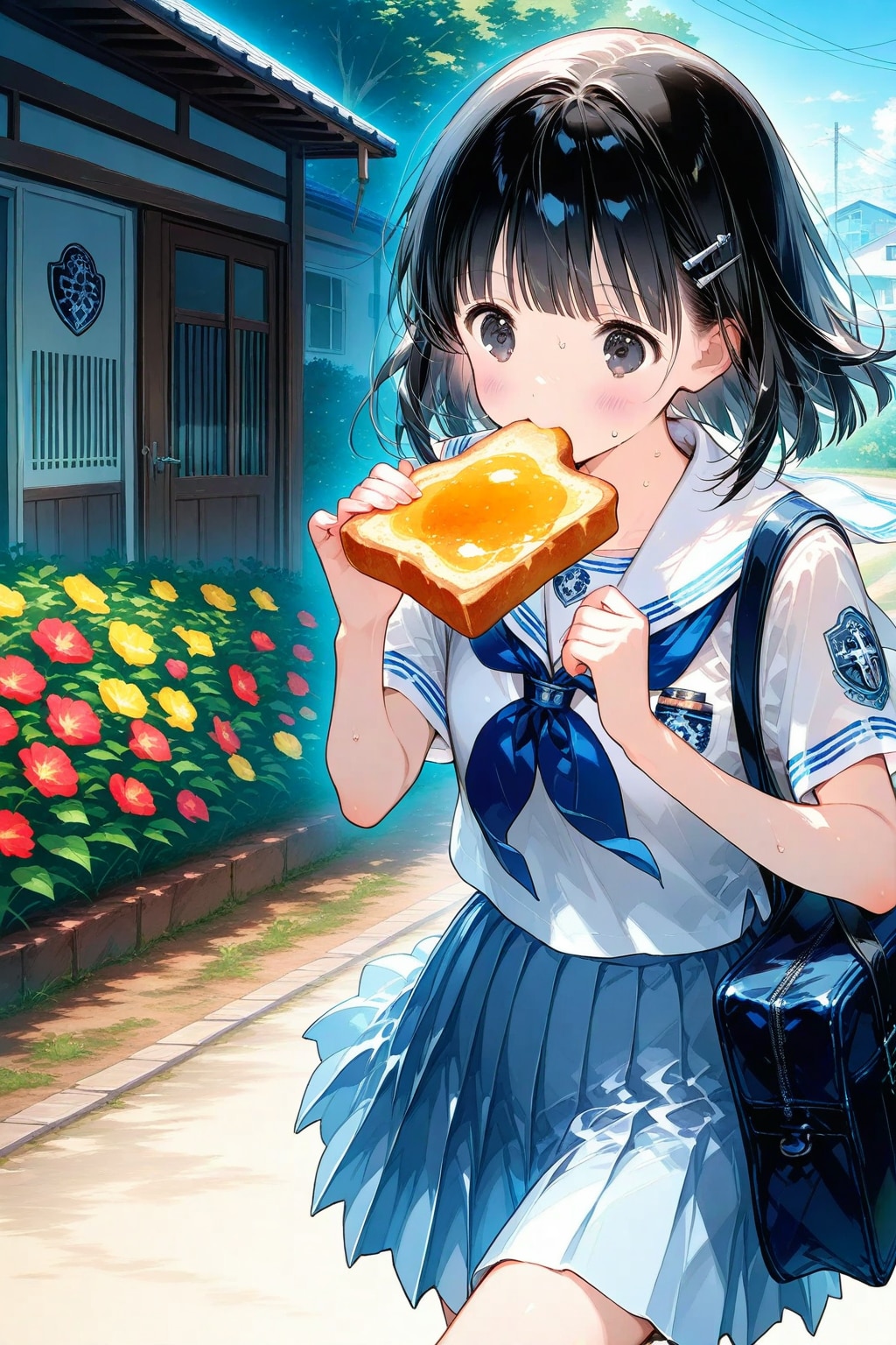 遅刻遅刻～な妹ちゃん✨