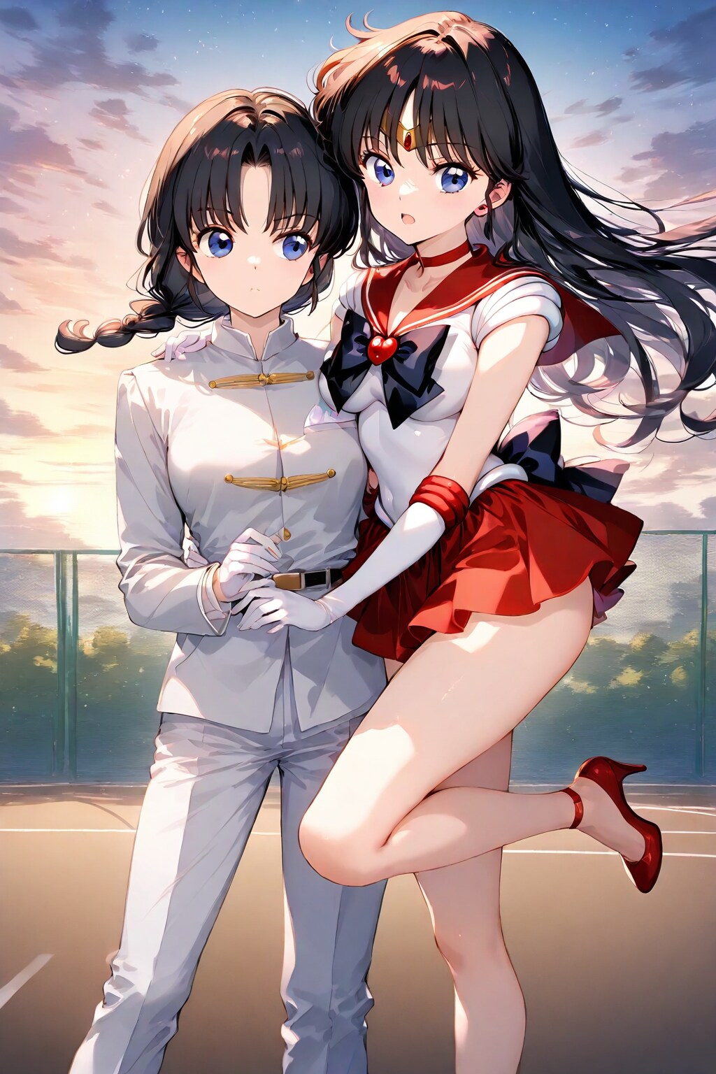 あかねもきた？