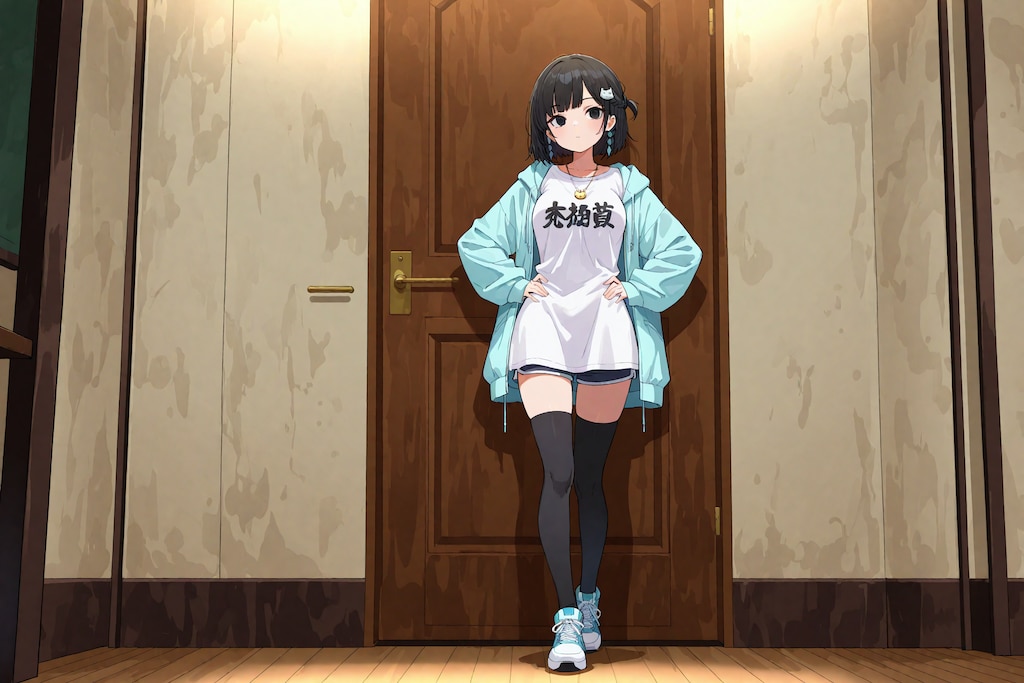 凜猫ちゃんの絶対領域