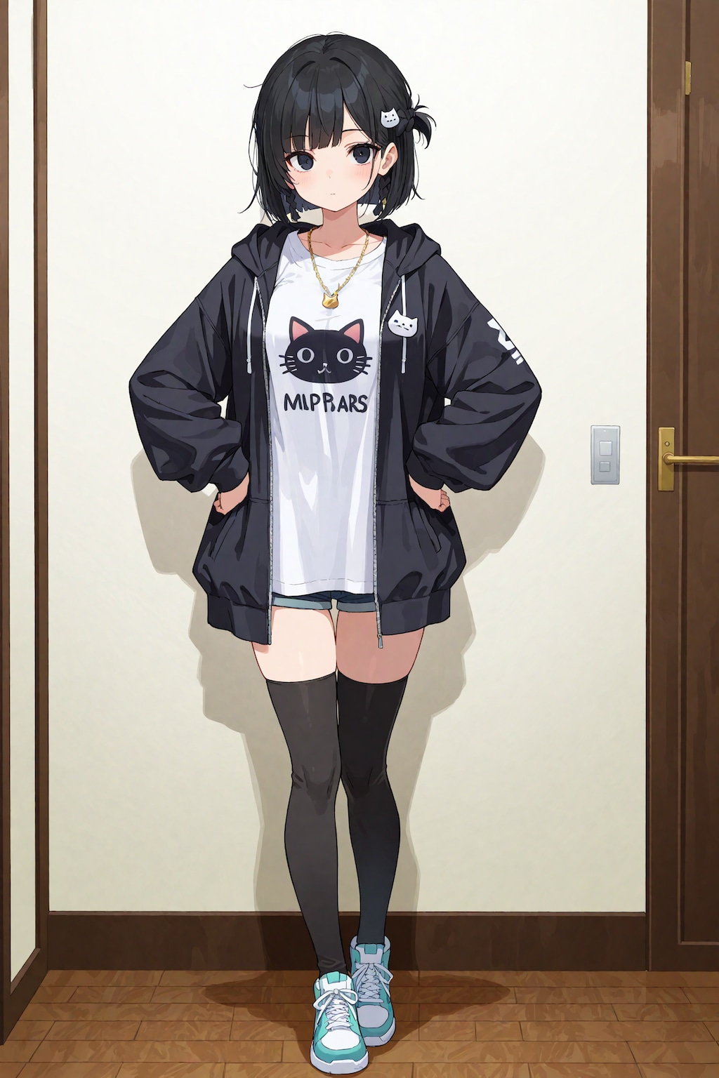 凜猫ちゃんの絶対領域