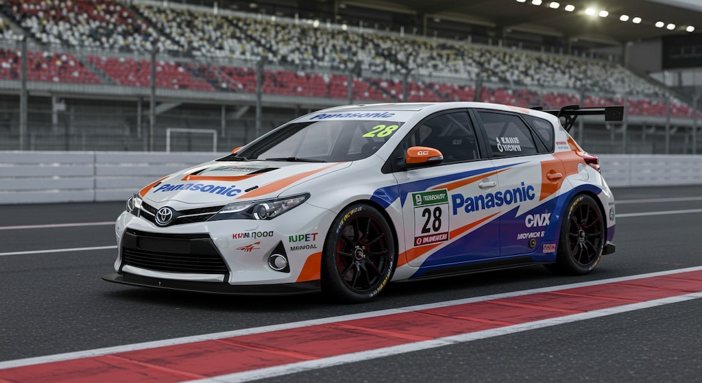 Panasonicオーリスレーシングカー