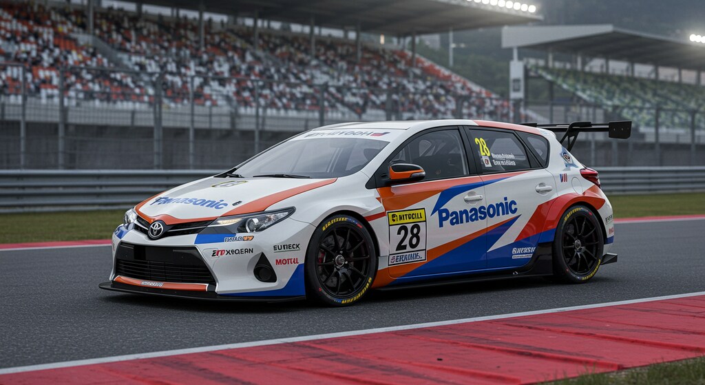 Panasonicオーリスレーシングカー