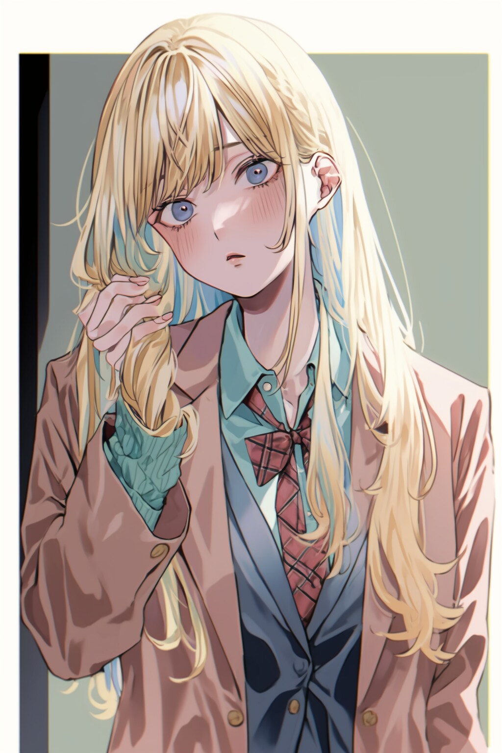 金髪JK