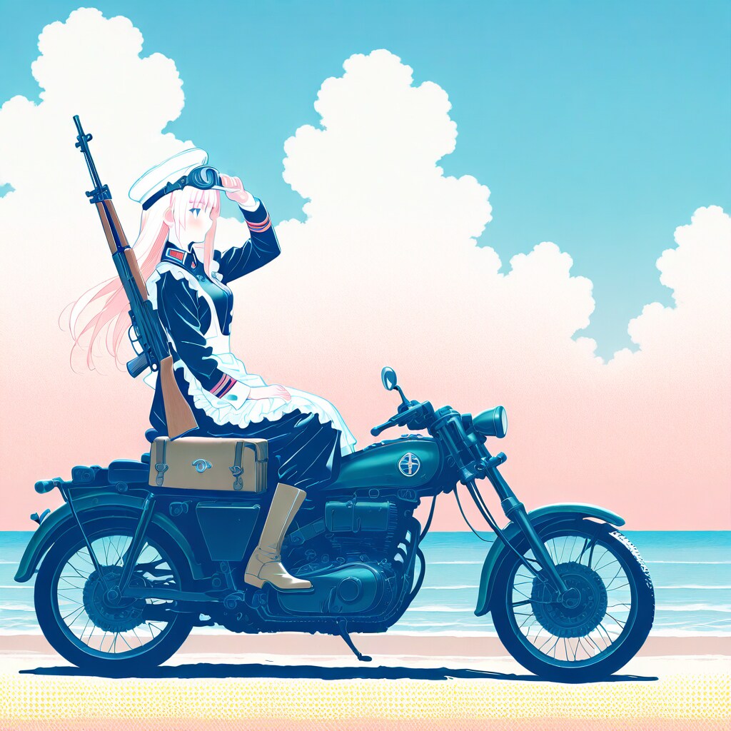 メイド兵士の休息