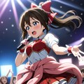 学園祭にゲスト参加した虹ヶ咲学園スクールアイドル同好会 桜坂しずくが魔法少女のコスプレでライブ 4枚目