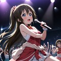 学園祭にゲスト参加した虹ヶ咲学園スクールアイドル同好会 桜坂しずくが魔法少女のコスプレでライブ 3枚目