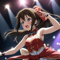 学園祭にゲスト参加した虹ヶ咲学園スクールアイドル同好会 桜坂しずくが魔法少女のコスプレでライブ 2枚目