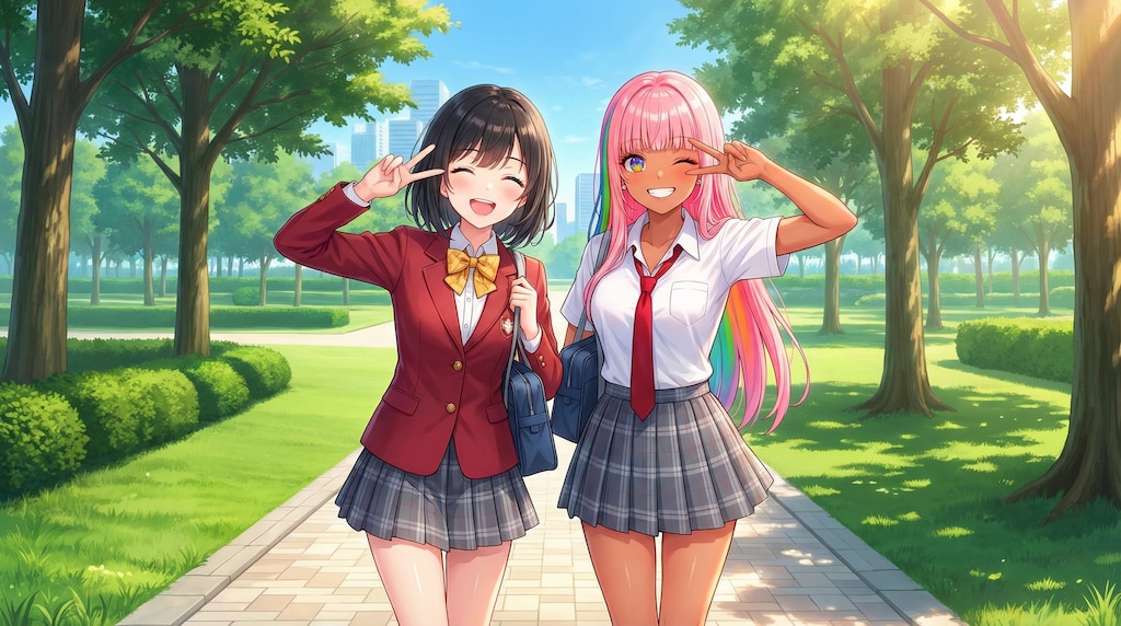 マイちゃんと一緒