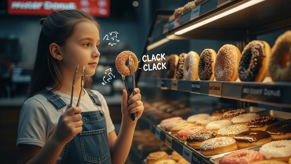 やってんな！トングカチカチ