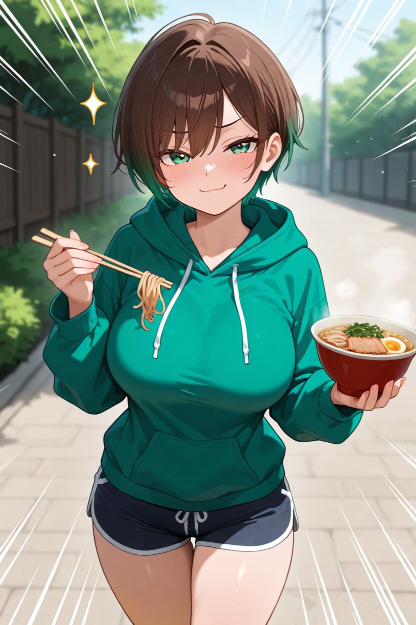 620 飯テロの煽動者、ボーイッシュ！