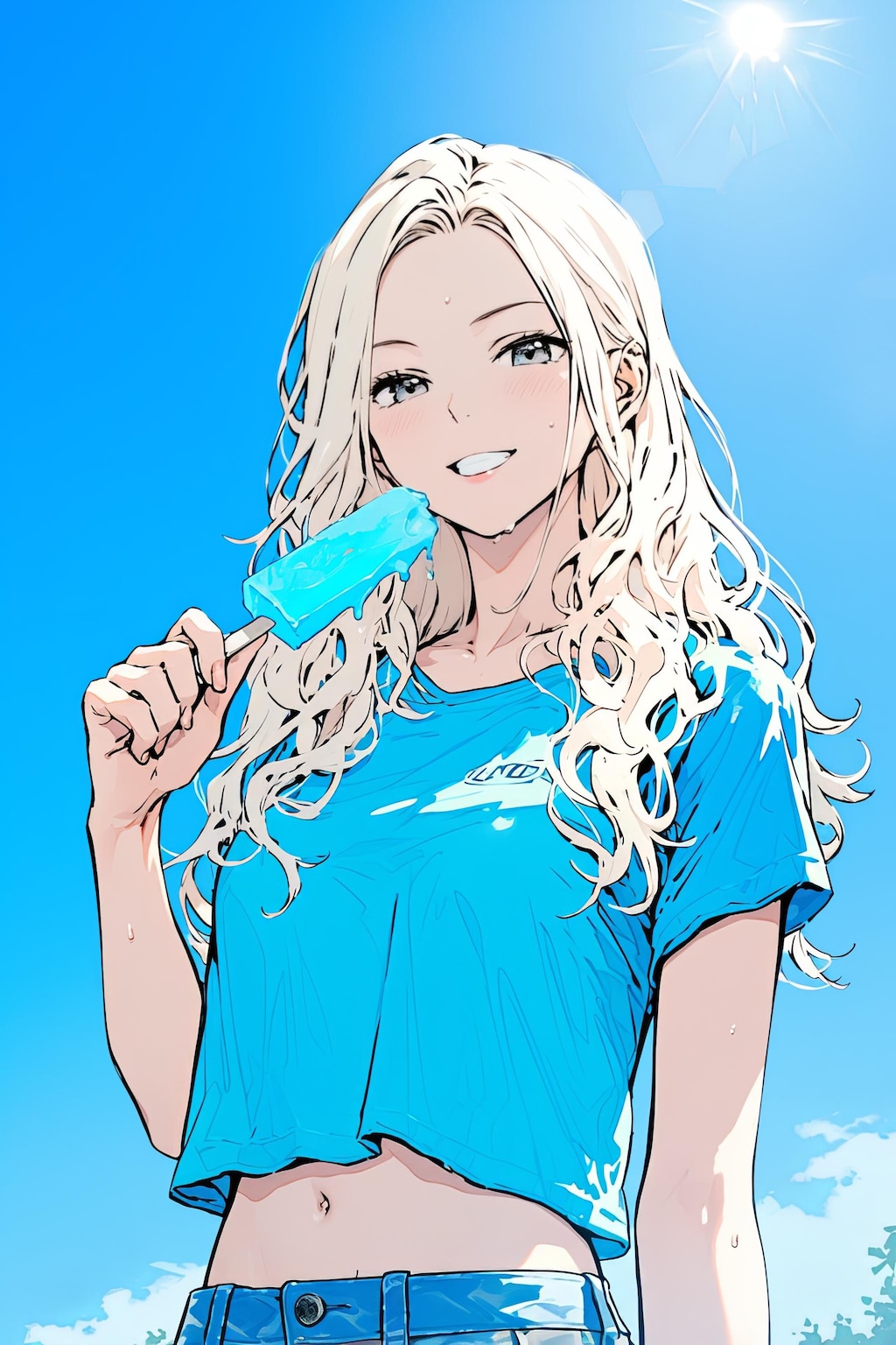 暑い日のアイスは最高だぜ