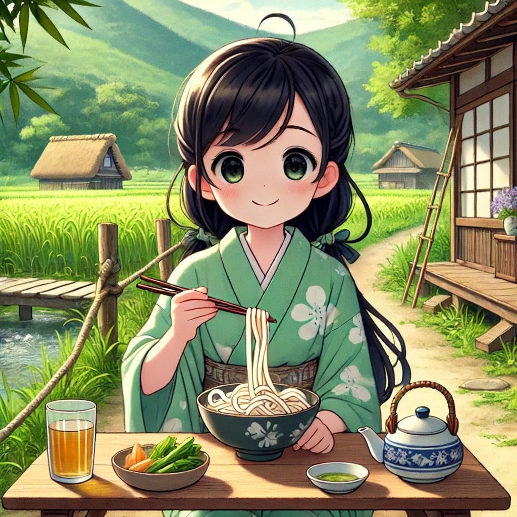 うどん屋でのひととき