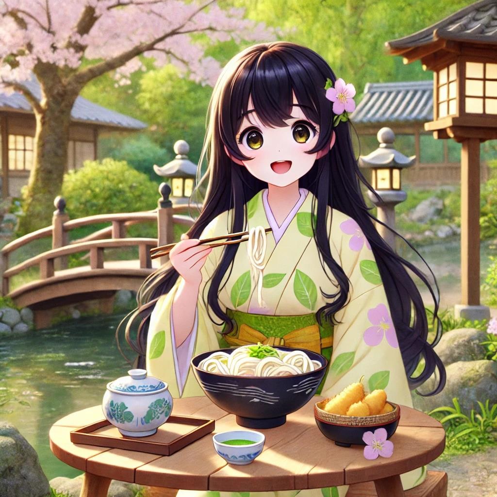 うどん屋でのひととき