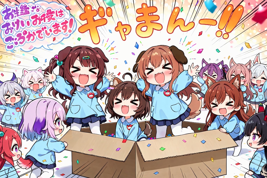 いぬみみようちえんじのかくしげい！