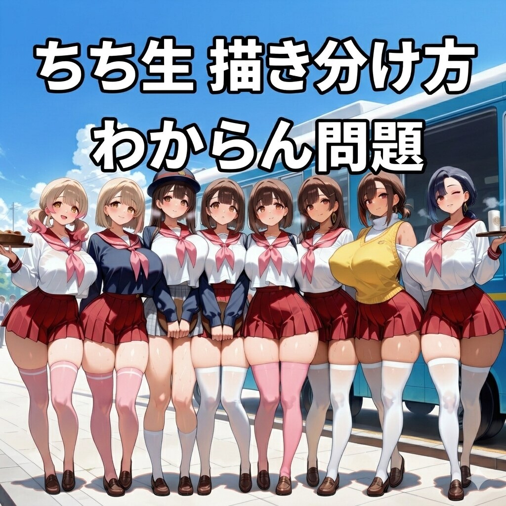 意見求:複数人の描き分けをちち生でどうやってるんですか皆々様
