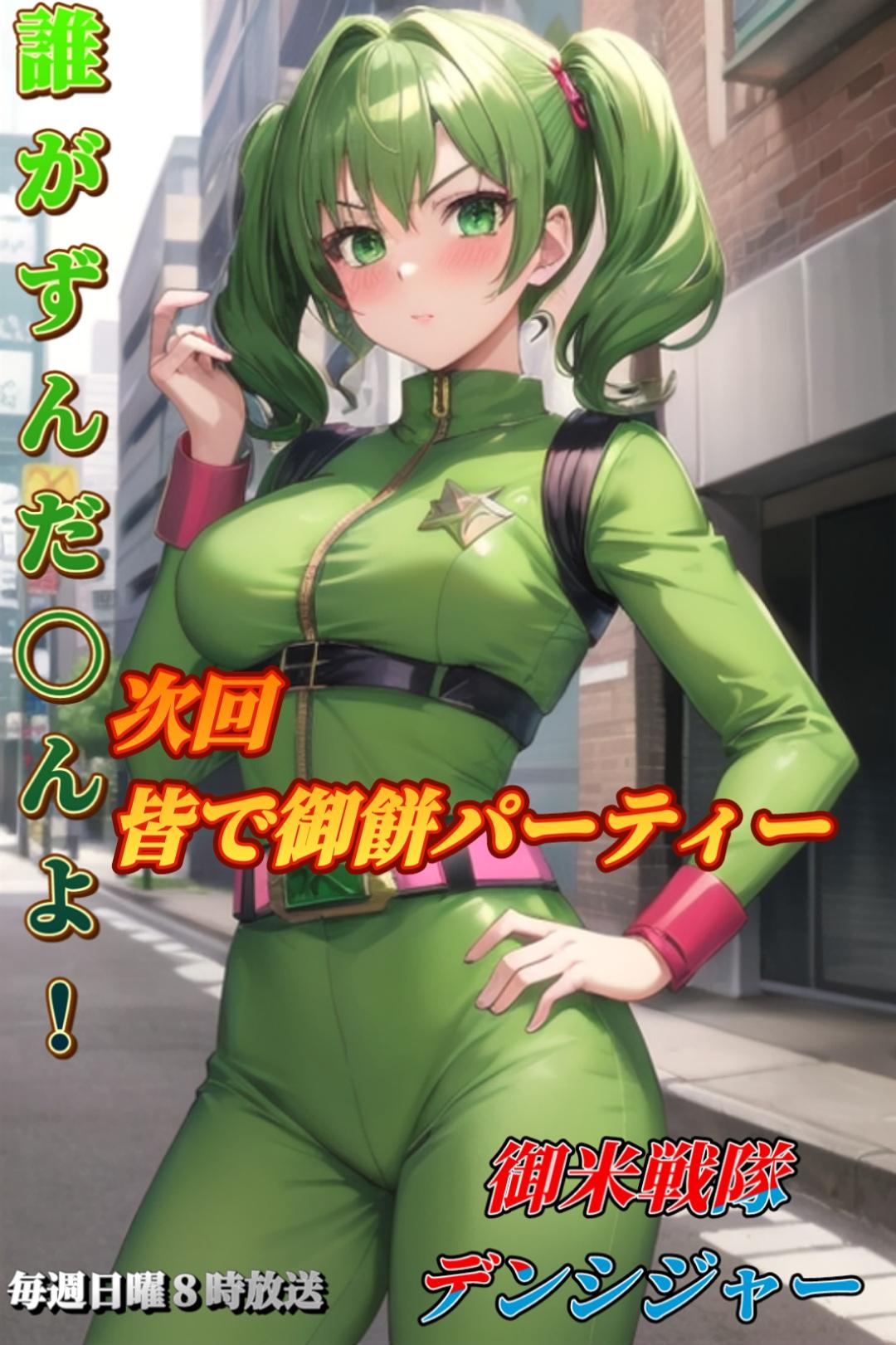 【戦隊ヒロイン】デンシジャーグリーン