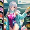 冬のお買い物は買いだめしちゃいます。美少女 4枚目
