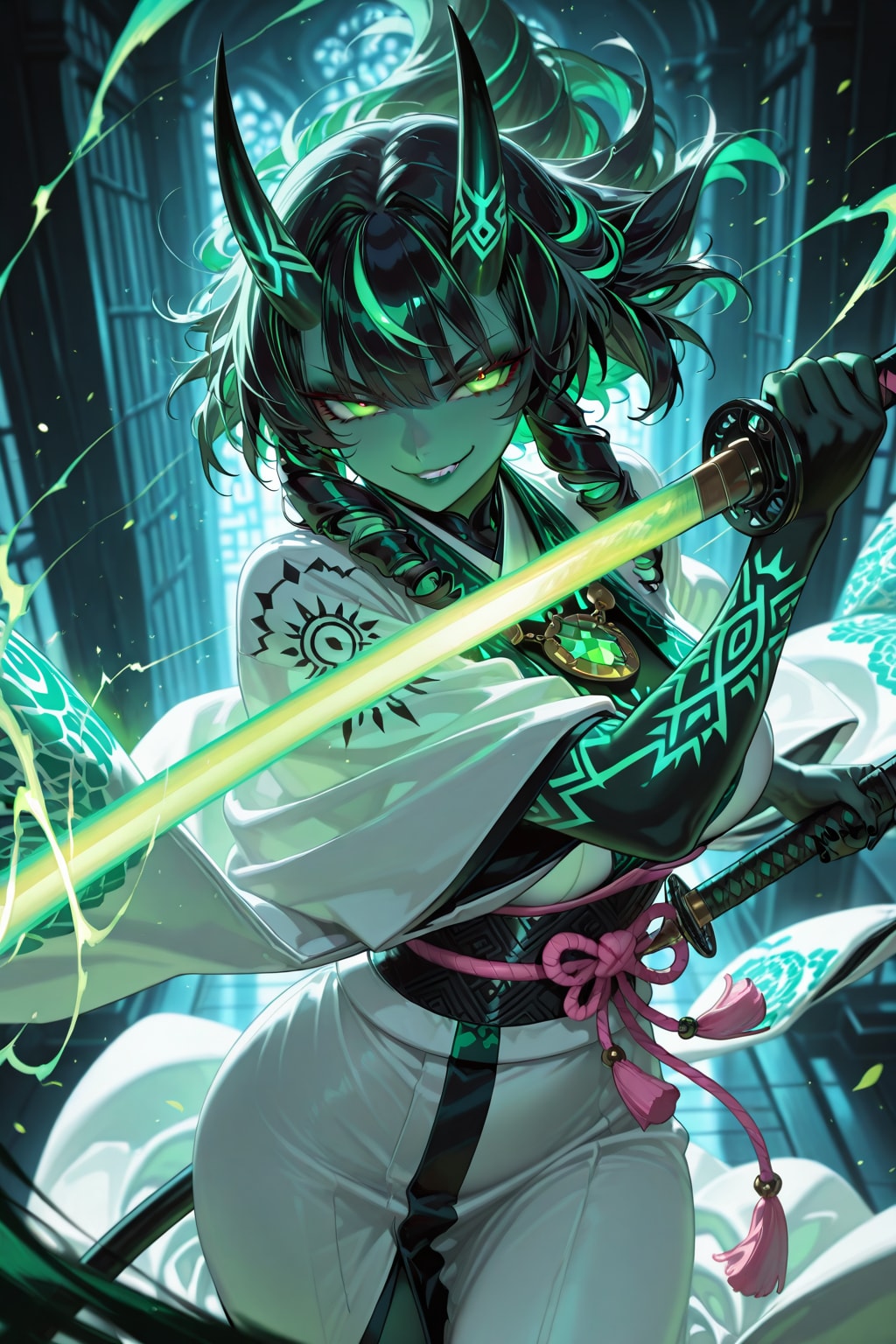 翠炎の鬼神 | の人気AIイラスト・グラビア