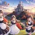 メイドとお城 3枚目