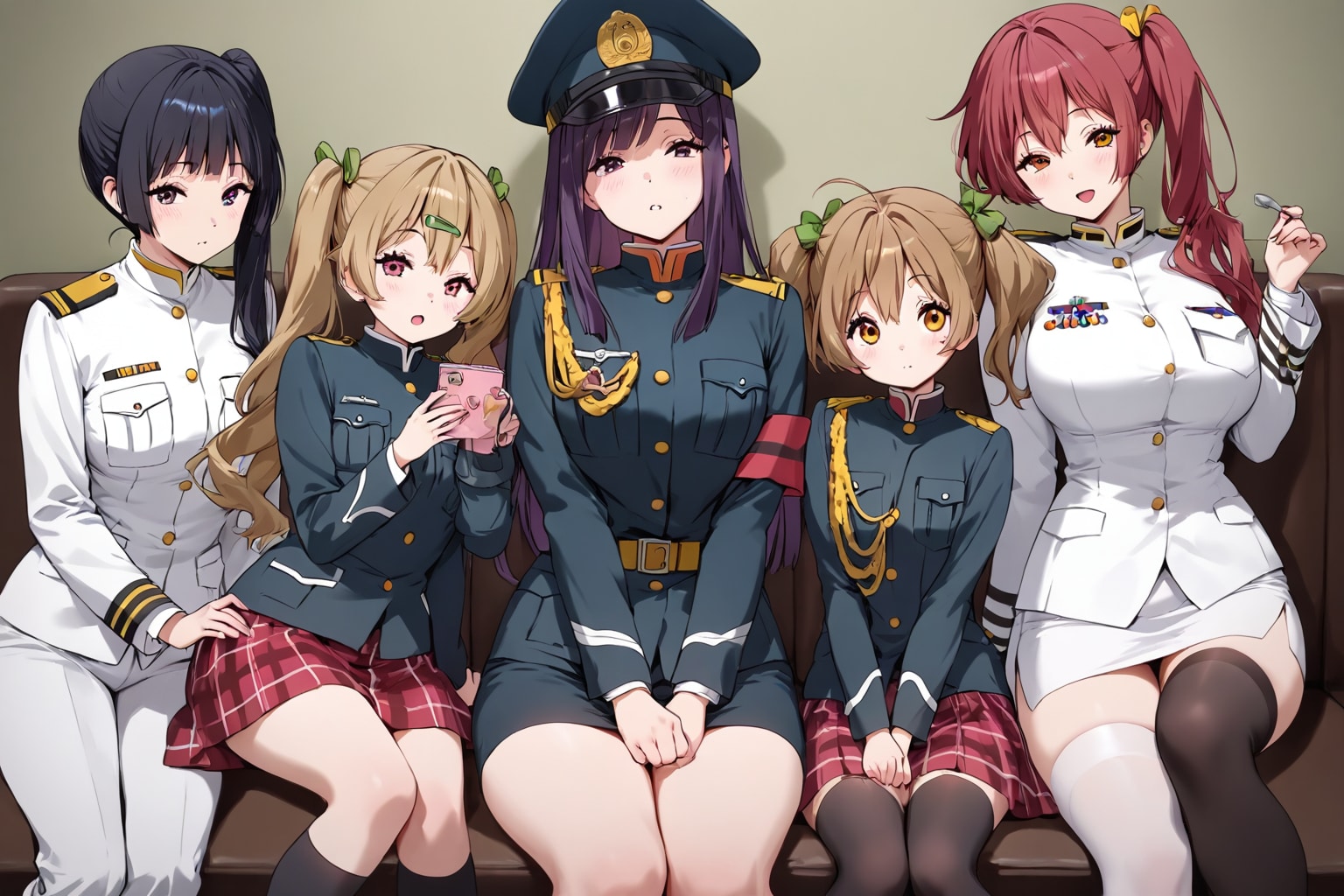 テキサス・ホールデム(厨二病、軍服)