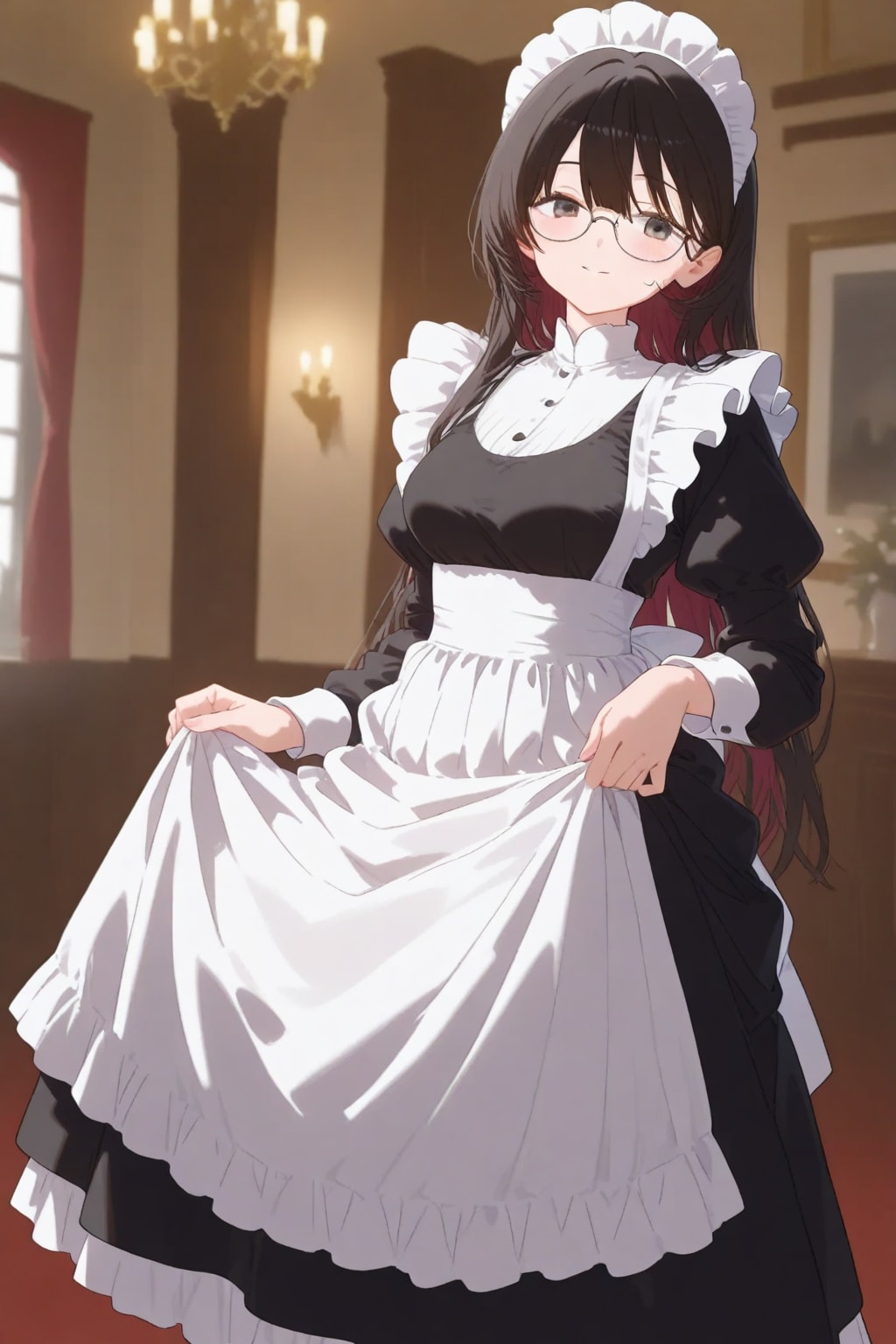 メイドさんのカーテシー