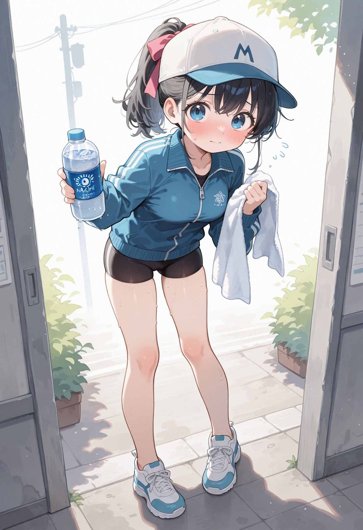 マネージャーの少女