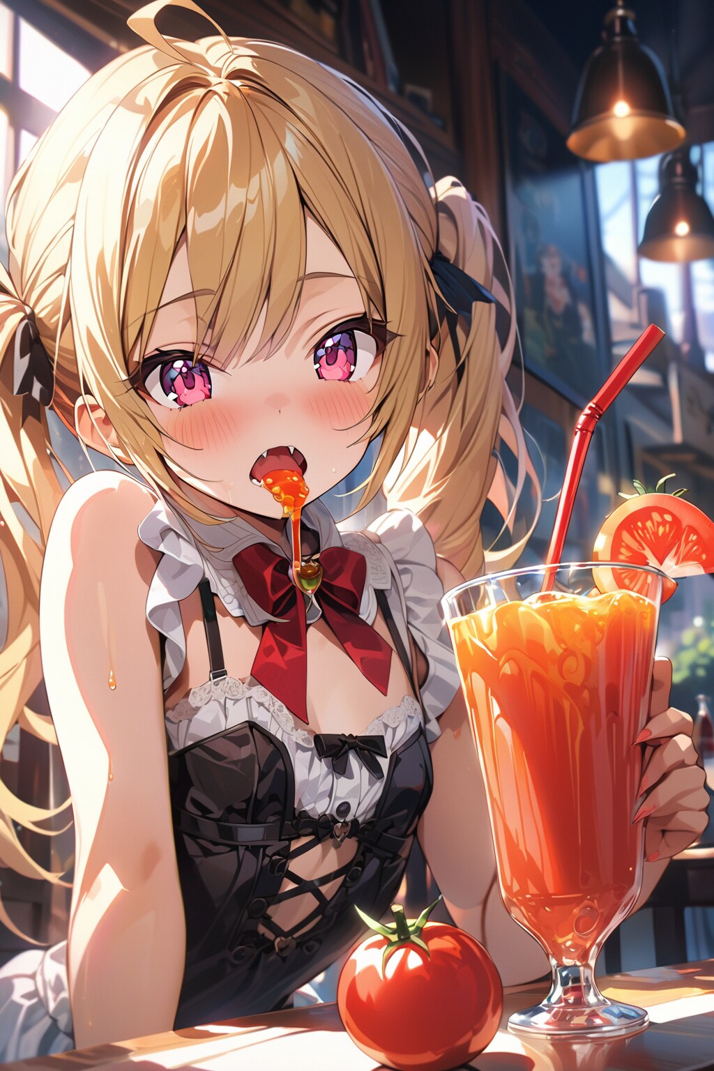 本当は鮮血が飲みたいの