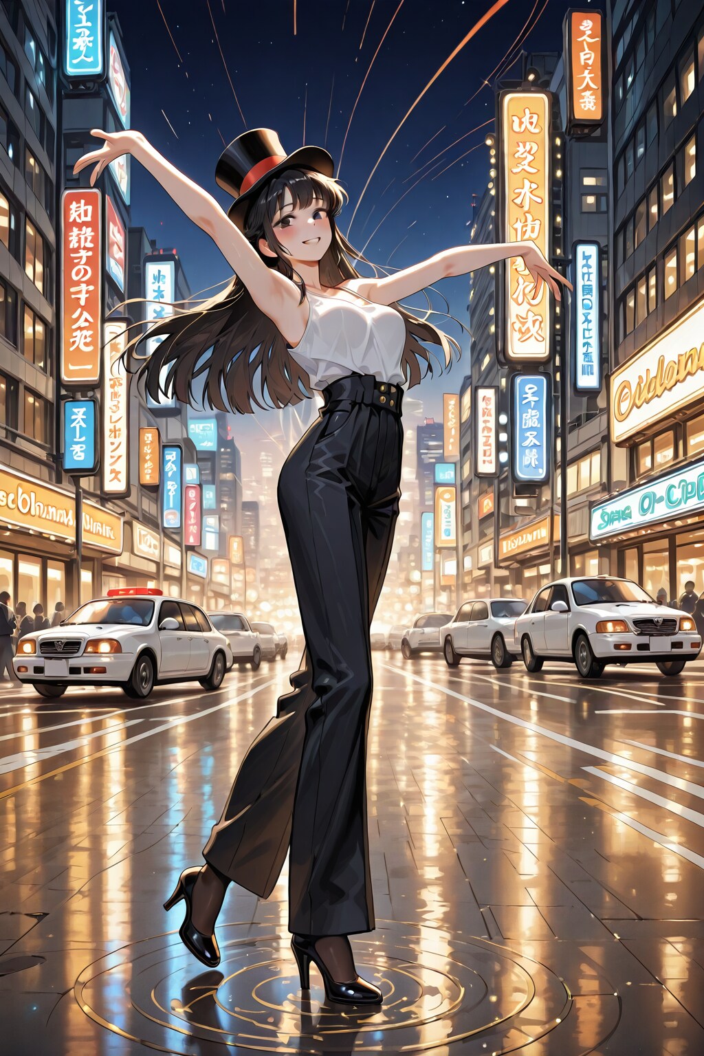 かっこかわいいダンサー白鳥英美梨の東大邱駅公演