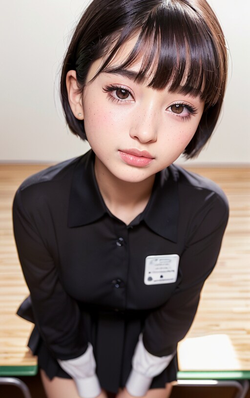 ショートカットもかわいい？