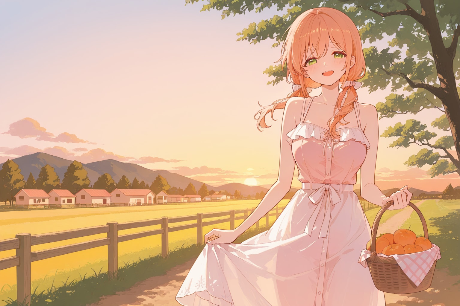 初夏の夕暮れ