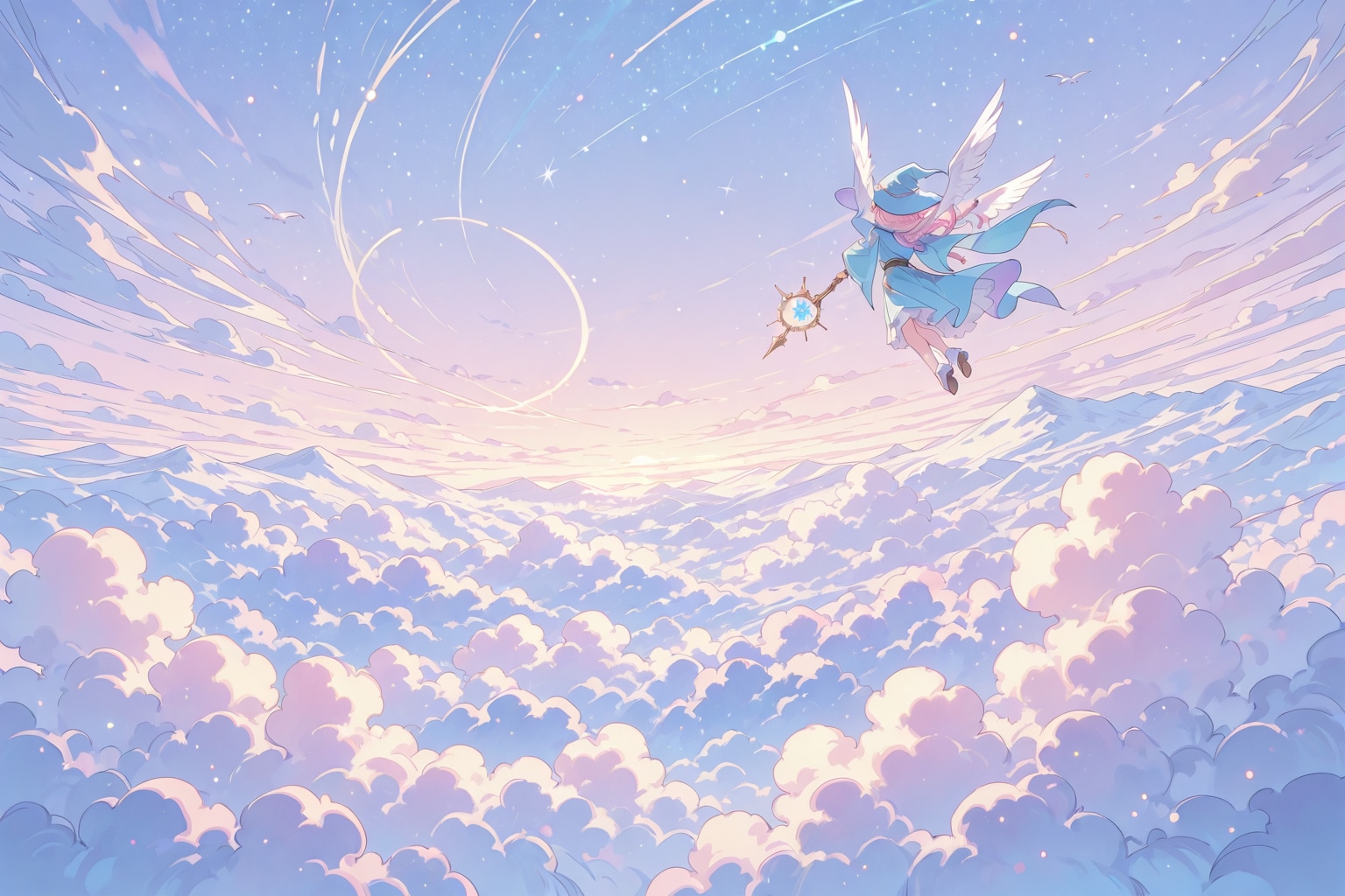 flying the sky | の人気AIイラスト・グラビア