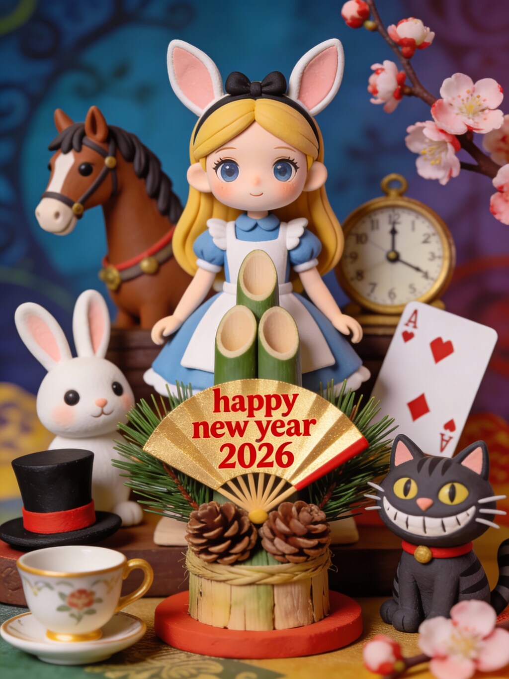 アリスと門松練習④