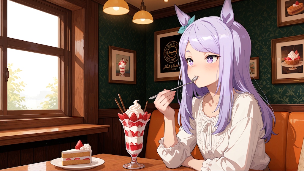 ちゃんとお部屋で勉強していますわ