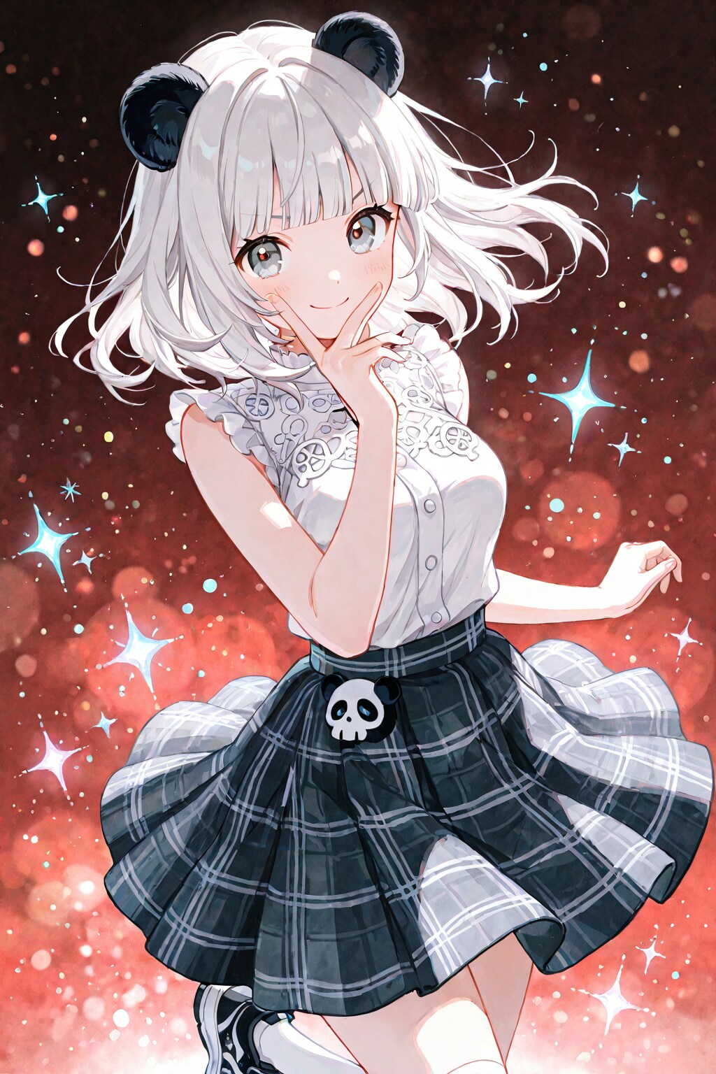 ランランちゃん🐼のどくろコーデ