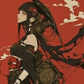 japanese steampunk girl 6枚目