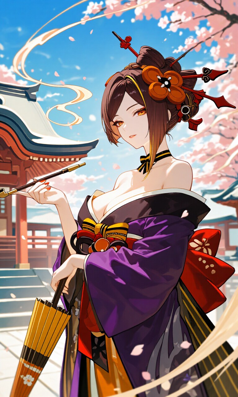 煙管女子