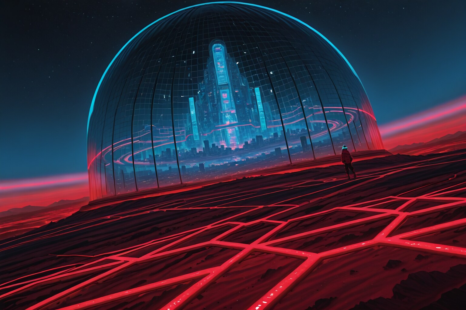 火星基地ドーム