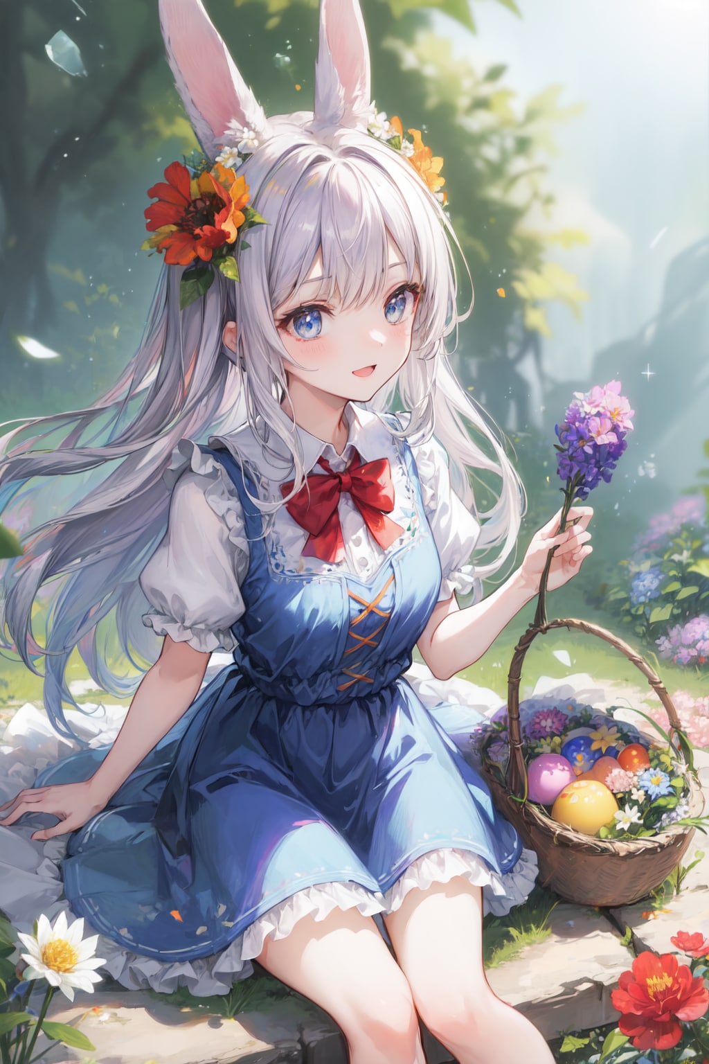 花兎 | の人気AIイラスト・グラビア