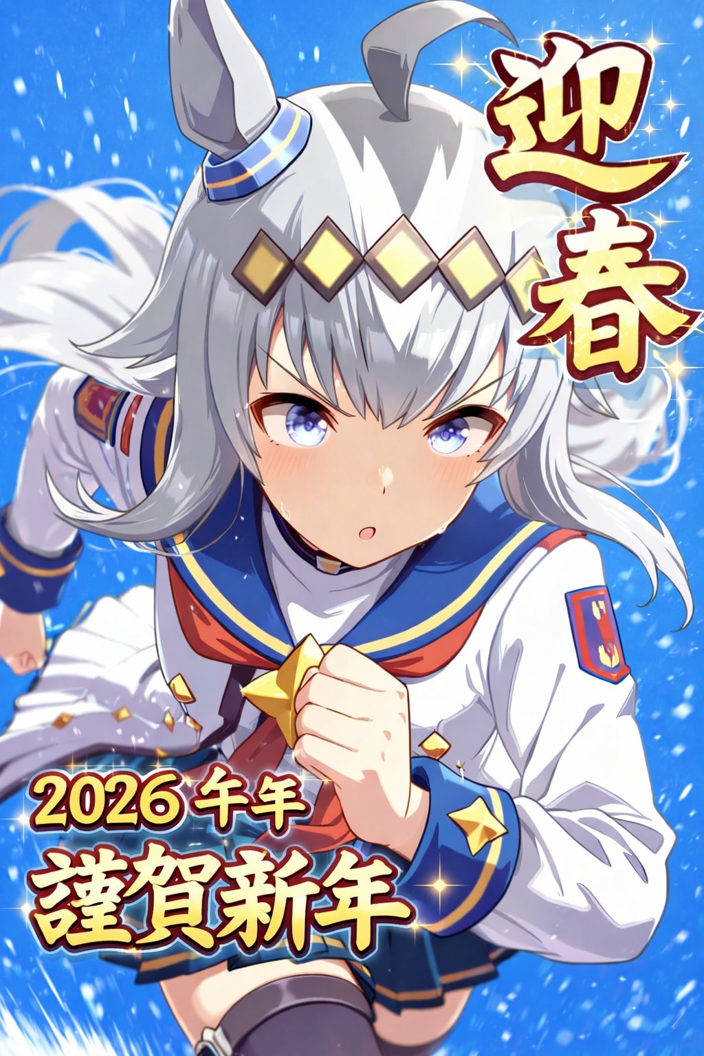 新年パズル：オグリキャップ