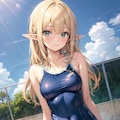 スク水エルフちゃん詰め合わせ 3枚目