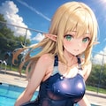 スク水エルフちゃん詰め合わせ 4枚目