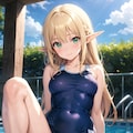 スク水エルフちゃん詰め合わせ 9枚目
