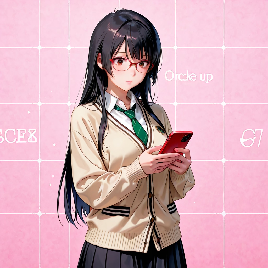 友達と待ち合わせ中のよその子、今給黎結月さん