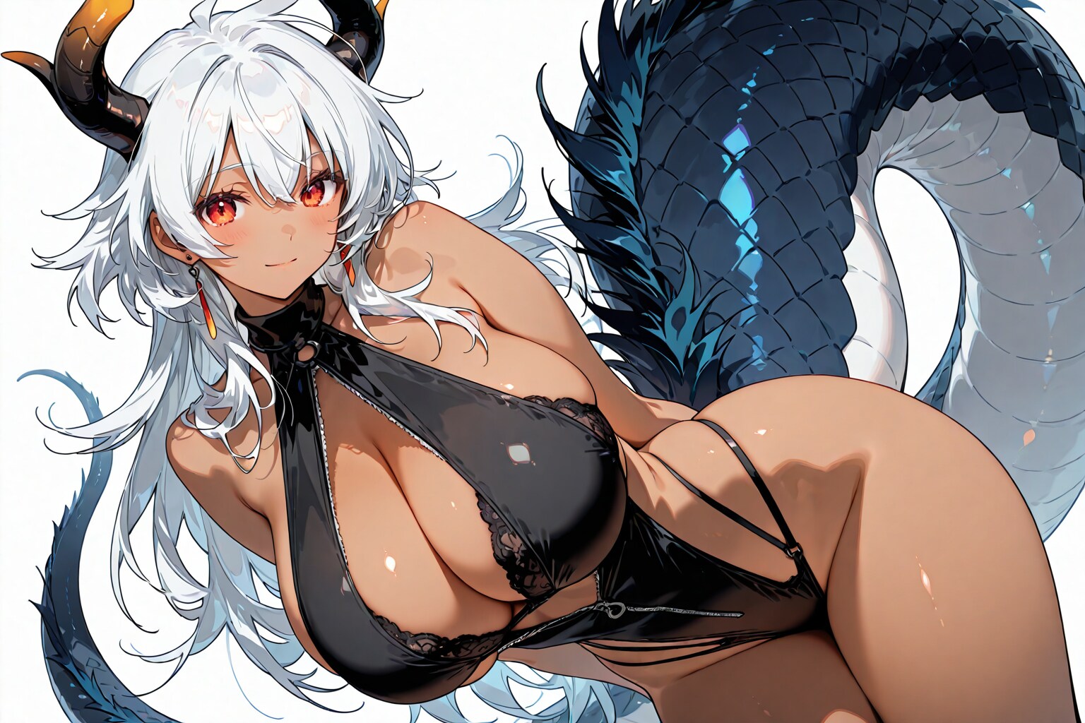 水着のドラゴン