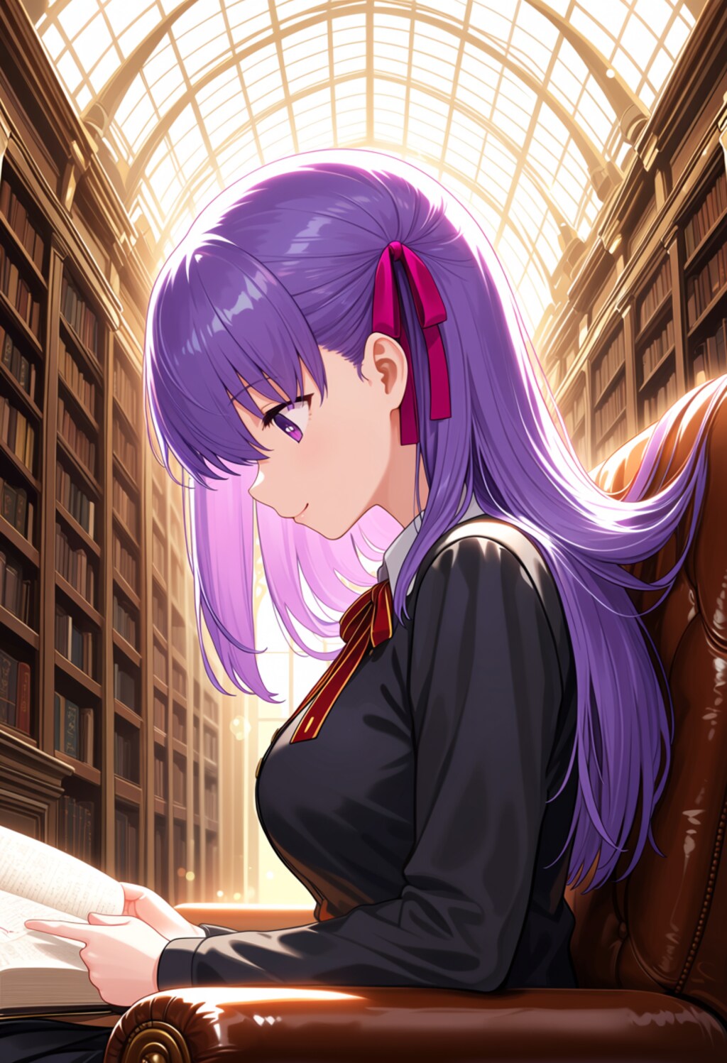 放課後の図書室