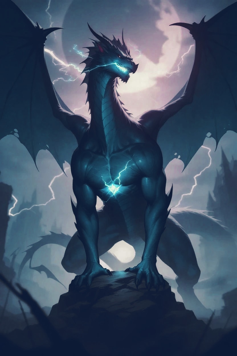 雷光王（エンシェントドラゴン） | の人気AIイラスト・グラビア