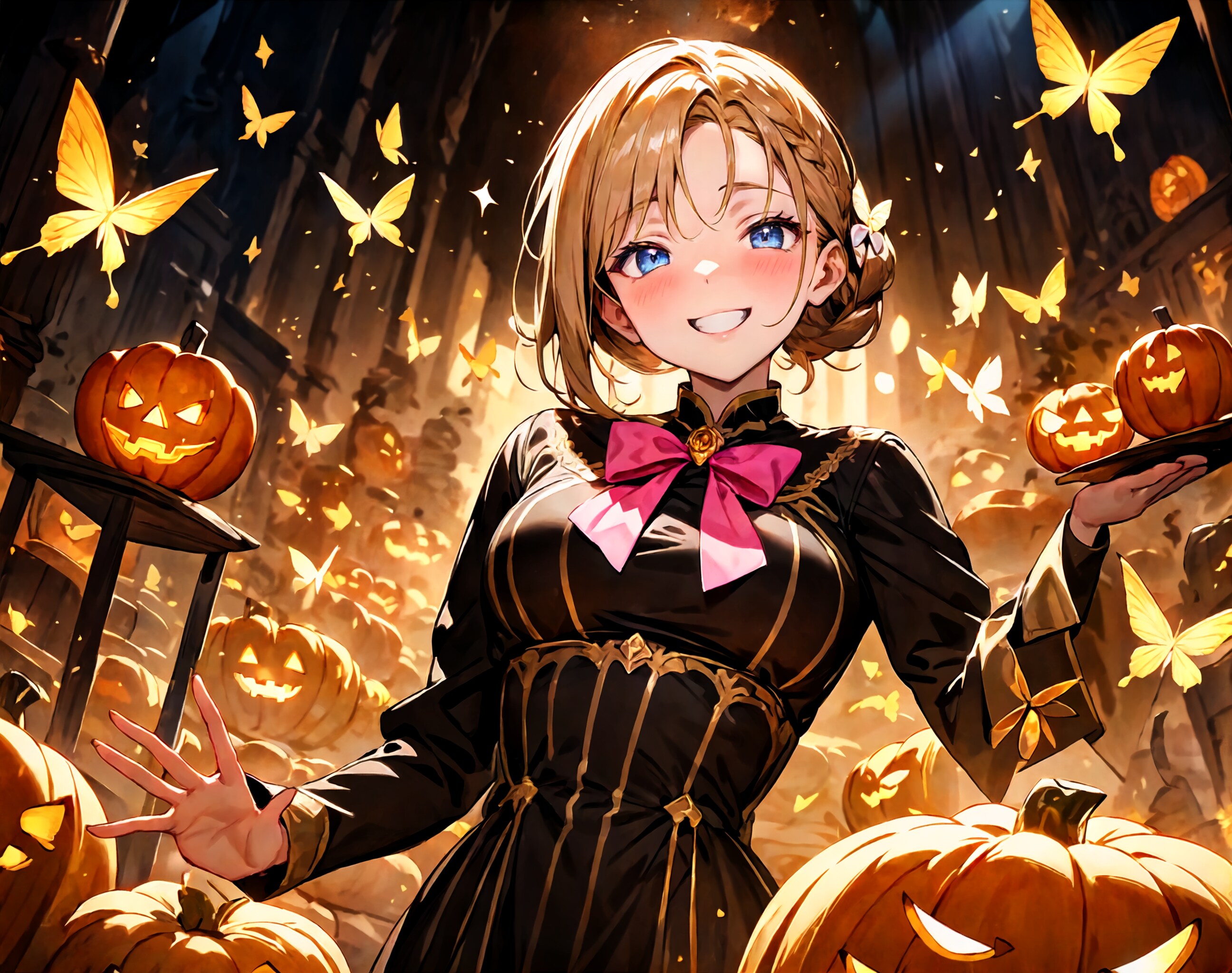 Infinity and Golden Witch | の人気AIイラスト・グラビア