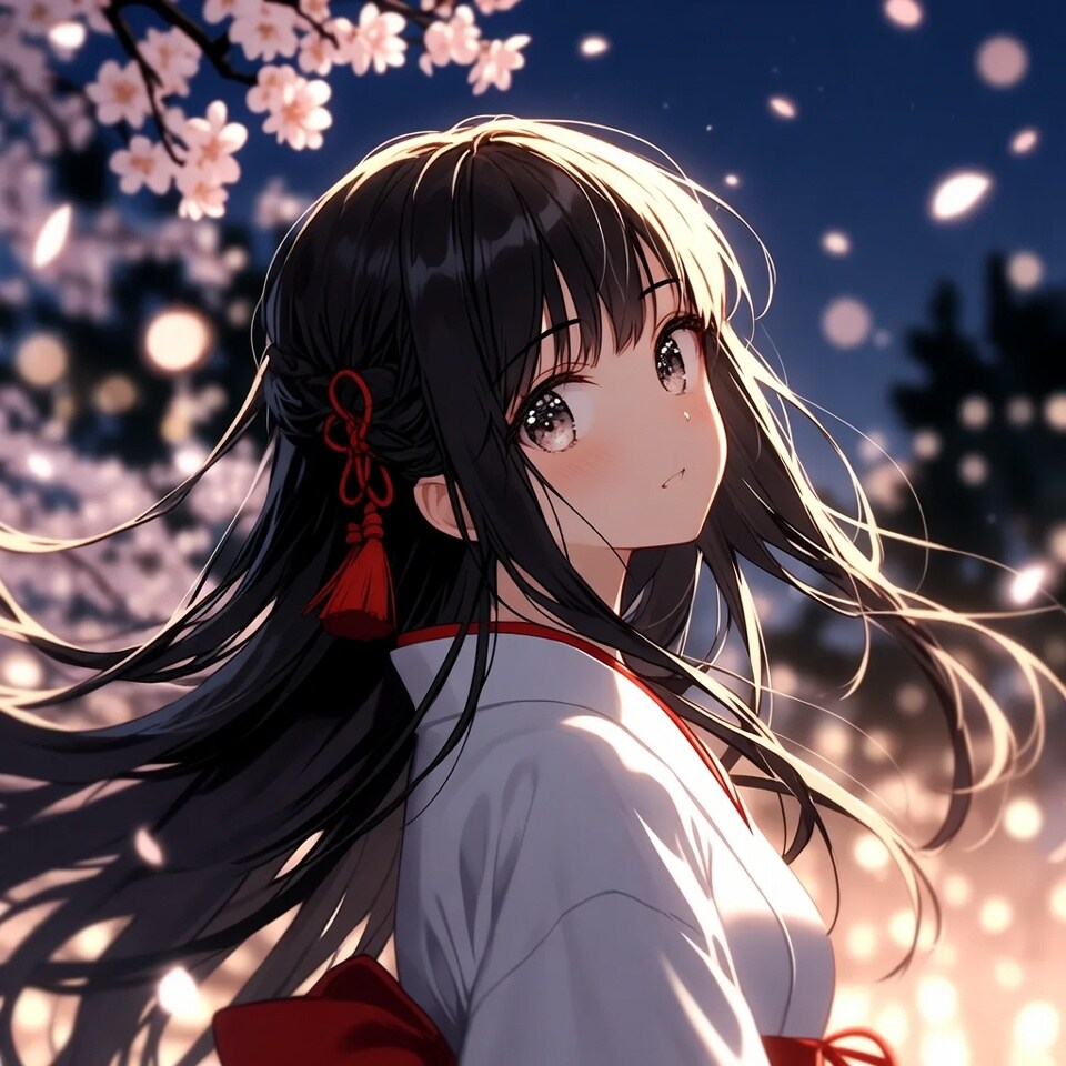 夜桜