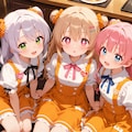 なかよし3人家族 #4 - 🧡ぷりキャロットヘようこそ!!🧡 4枚目